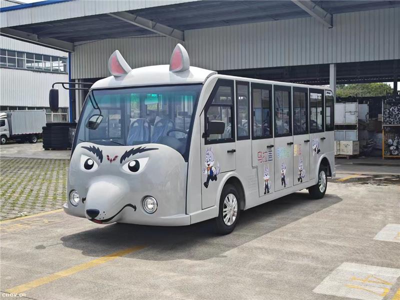 14座個性化卡通電動觀光車電動旅游代步車廠家及價格校園接送車